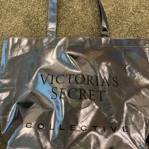Victoria Secret silver tote